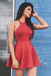 Sexy Backless Halter Cheap Short Homecoming Dresses Online, CM642