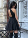 Simple Sexy Red Open Back  Cheap Short Homecoming Dresses Online, CM614