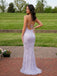 Lilac Sequin Cowl Neck Open Back Mermaid Prom Dress, 26025