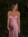 Sexy Pink Spaghetti Straps Maxi Long Party Prom Dresses To Impress,Evening Dress,13395