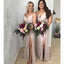 Sexy Mermaid Spaghetti Straps Maxi Long Bridesmaid Dresses For Wedding Party,WG1589