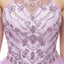 Halter Lilac Heavy Beaded Quinceanera Dresses, Evening Party Prom Dresses, 12101
