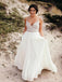 Halter Rhinestone Beaded A-line Cheap Wedding Dresses Online, Cheap Unique Bridal Dresses, WD604