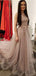 Lace Beaded Jewel Neck Cheap Long Evening Prom Dresses, Cheap Sweet 16 Dresses, 18372