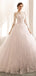 Long Sleeves Lace Beaded Cheap Wedding Dresses Online, Cheap Bridal Dresses, WD506