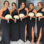 Mismatched Chiffon Red Cheap Long Bridesmaid Dresses Online, WG353