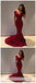 Off Shoulder Simple Maroon Long Evening Prom Dresses, Cheap Sweet 16 Dresses, 18304