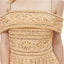 Off Shoulder Spaghetti Straps Gold Lace Evening Prom Dresses, Evening Party Prom Dresses, 12056