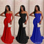 Royal Blue Mermaid Sweetheart Cheap Long Bridesmaid Dresses Online,WG1006