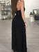 Sexy Backless Halter Black Lace Evening Prom Dress, Popular Sexy Party Prom Dresses, Custom Long Prom Dresses, Cheap Formal Prom Dresses, 17150