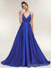 Spaghetti Straps Royal Blue Cheap Long Evening Prom Dresses, Cheap Custom Sweet 16 Dresses, 18510
