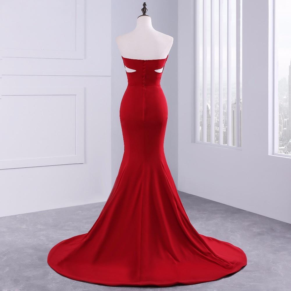 Sweetheart Sexy Red Mermaid Evening Prom Dresses, Popular Unique Party Prom Dress, Custom Long Prom Dresses, Cheap Formal Prom Dresses, 17169