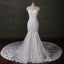 Sweetheart Strapless Lace Mermaid Pearls Beaded Wedding Bridal Dresses, Cheap Custom Made Wedding Bridal Dresses, WD278